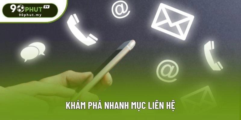 Khám phá nhanh mục liên hệ