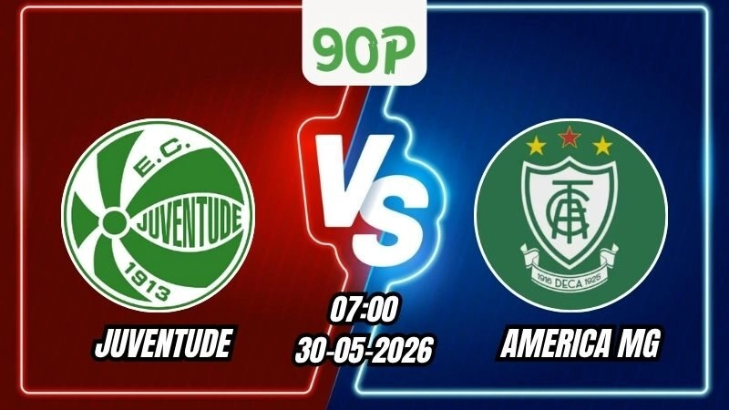 Nhận định Juventude vs America MG 07h00 ngày 30/05/2026