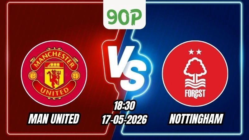 Nhận định Man United vs Nottingham 18h30 ngày 17/05/2026