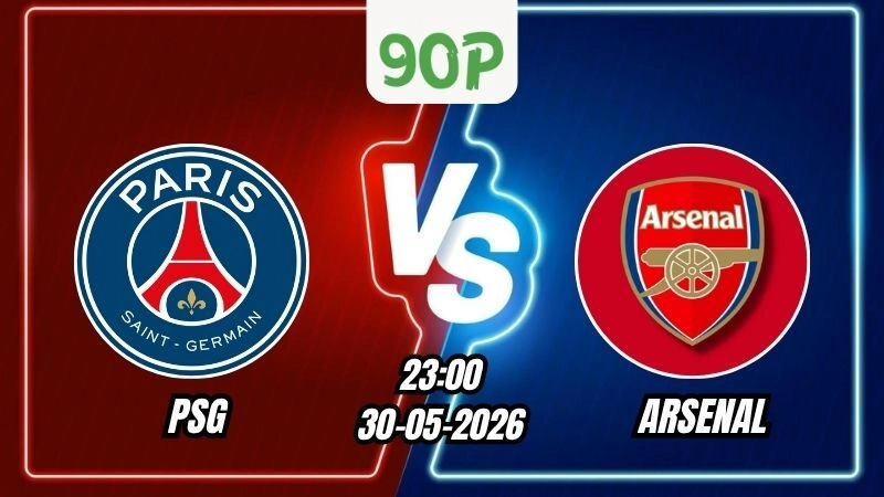 Nhận định PSG vs Arsenal 23h00 ngày 30/05/2026