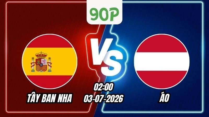 Nhận định Tây Ban Nha vs Áo 02h00 ngày 03/07/2026
