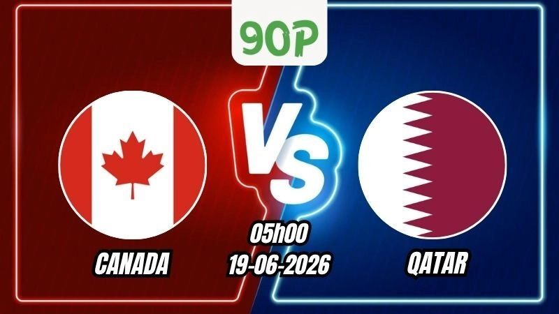 Soi Kèo Canada vs Qatar 05h00 - 19/06/2026