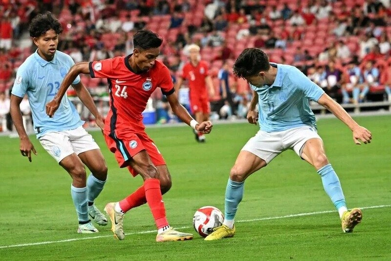 Campuchia vs Singapore - Đôi công quyết liệt
