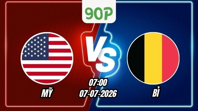 Nhận định Mỹ vs Bỉ 07h00 ngày 07/07/2026