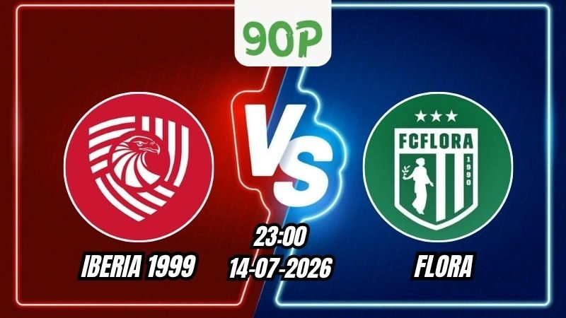 Nhận định Iberia 1999 vs Flora Tallinn 23h00 ngày 14/07/2026