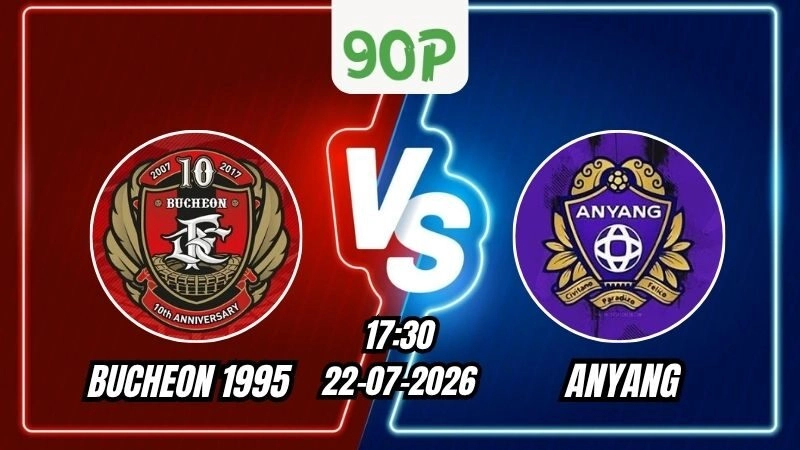 Soi Kèo Bucheon 1995 vs Anyang 17h30 - 22/07/2026
