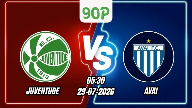 Soi Kèo Juventude vs Avai 05h30 - 29/07/2026
