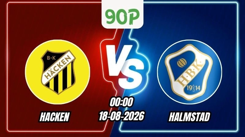 Soi Kèo Hacken vs Halmstad 00h00 - 18/08/2026