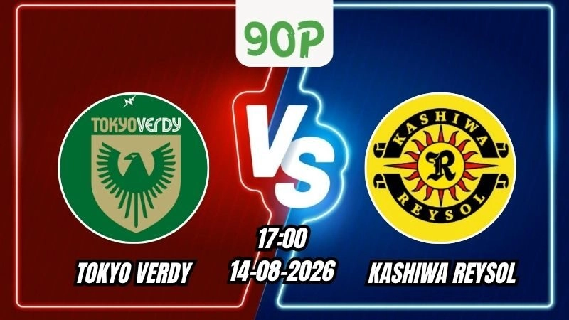 Soi Kèo Tokyo Verdy vs Kashiwa Reysol 17h00 - 14/08/2026